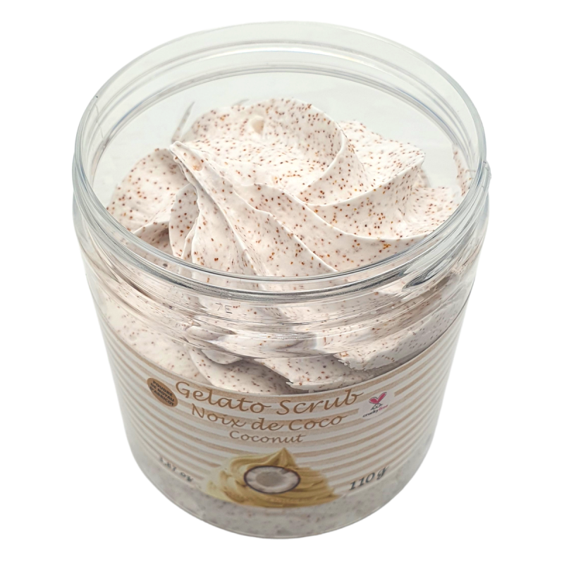 Chantilly de Douche Exfoliante Noix de Coco